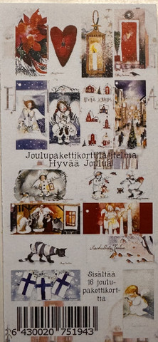 Pakettikorttinippu Hyvää Joulua