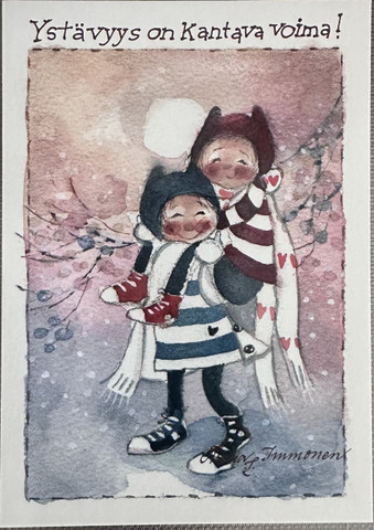 Ystävyys on kantava voima