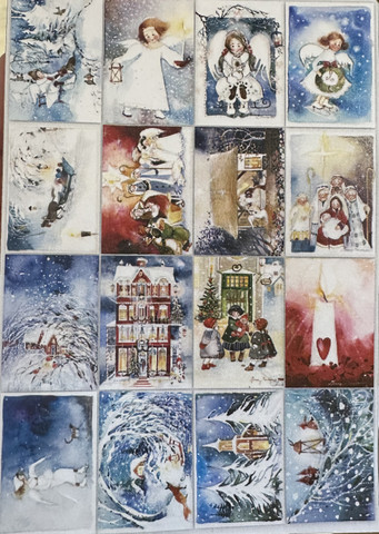 Korttinippu Adventtienkeli