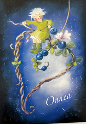 Sininen Uni KT305 Onnea