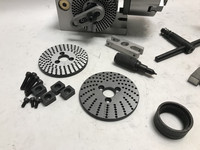 Jakopöytä / jakolaite pakalla ja tukikärjellä sekä 3kpl jakolevyjä