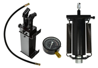 50T hydraulisylinteri kaksinopeus pumpulla ja mittarilla