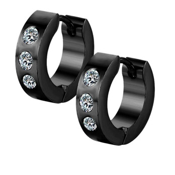 Rengas korvakorut musta -3-