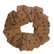 Pilkullinen scrunchie -kahvi-