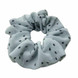 Pilkullinen scrunchie -sininen-