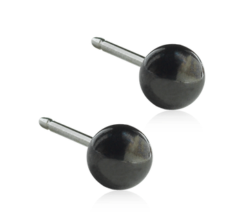 Blomdahl titanium pallo 4mm -musta-