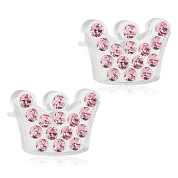 Blomdahl crystal kruunu 9mm -pinkki-