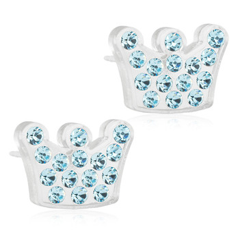 Blomdahl crystal kruunu 9mm -sininen-