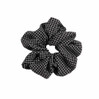 Musta scrunchie ponnari -ruutu-