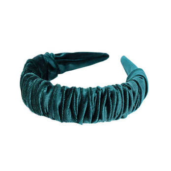 Merenvihreä hiuspanta -rypytetty-