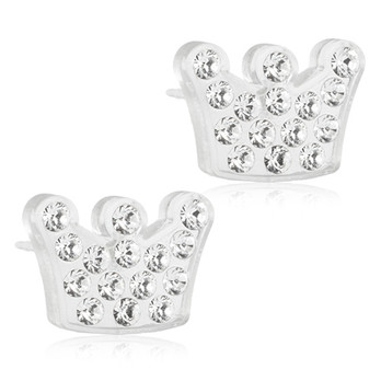 Blomdahl crystal kruunu 9mm -kirkas-