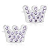 Blomdahl crystal kruunu 9mm -lila-