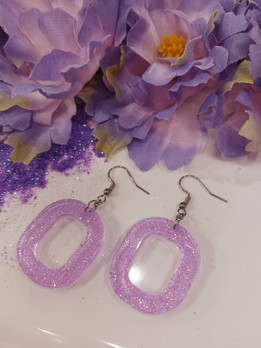 Blingbling lilat rinkula-korvakorut