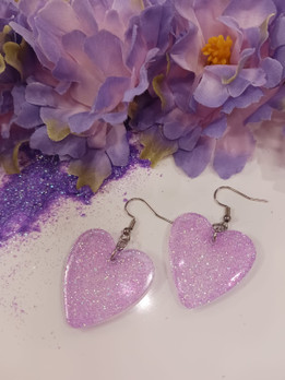 Blingbling lilat pisara-korvakorut