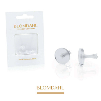 Blomdahl korvakorujen lukot 4kpl (lääketieteellinen muovi)