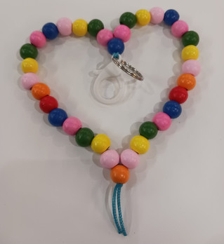 Helmikoru avaimille -monivärinen-