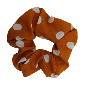 Scrunchie ponnari pallot -oranssi-
