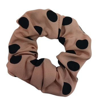 Scrunchie ponnari pallot -pinkki-