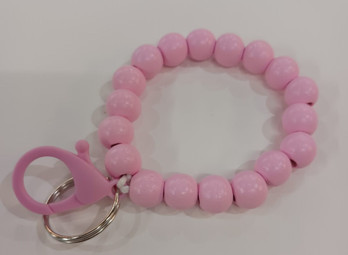 Rannekoru avaimille -vaaleanpunainen-