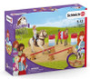 Schleich 72157 Lännenratsukko, varsa ja esteet