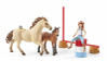 Schleich 72157 Lännenratsukko, varsa ja esteet