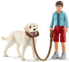 Schleich 42478 Labrador ja lapsi