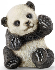 Schleich 14734 Panda, poikanen leikkii 