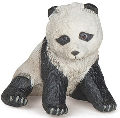 Papo 50135 Panda, poikanen istuu