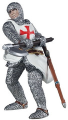 Papo 39383 Ritari, valkoinen