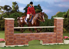 Huom! Iso koko! Breyer 2046 Tiilimuuri, Traditional