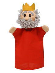 Käsinukke 22861a Kuningas, punainen