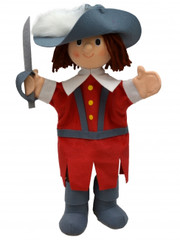 Käsinukke 26676a Mies, miekka