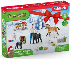 2-laatu Schleich 98643 Joulukalenteri Farm World 2022