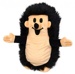 Käsinukke 27905a Siili, musta