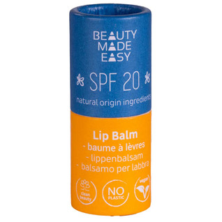 Beauty Made Easy Paper Tube SUN Lip Balm SPF20 Huulivoide