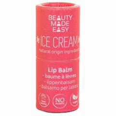 Beauty Made Easy Vegan Paper tube Lip Balm Huulivoide Ice Cream