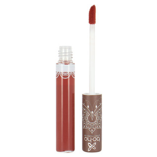Boho Green make-up, nestemäinen huulipuna 102 Chesnut Nude