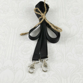 Olkahihna musta polypropeenia