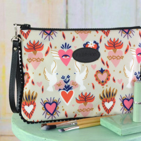 Fridan sydän -meikkipussi