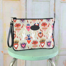 Fridan sydän -meikkipussi