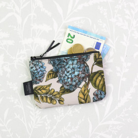 Hortensia -vetoketjukukkaro