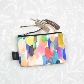 Konfetti -vetoketjukukkaro