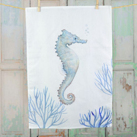 Merihevonen -keittiöpyyhe