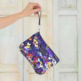 Paljetti -meikkipussi S