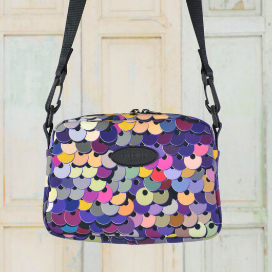 Paljetti -olkalaukku