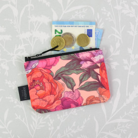 Pioni -vetoketjukukkaro