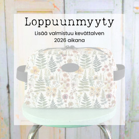 Puutarha -toilettilaukku L