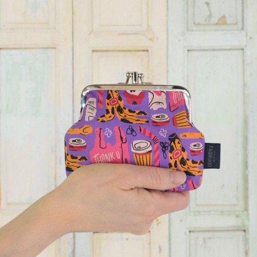 Roskat roskikseen kiitos -tuplakukkaro