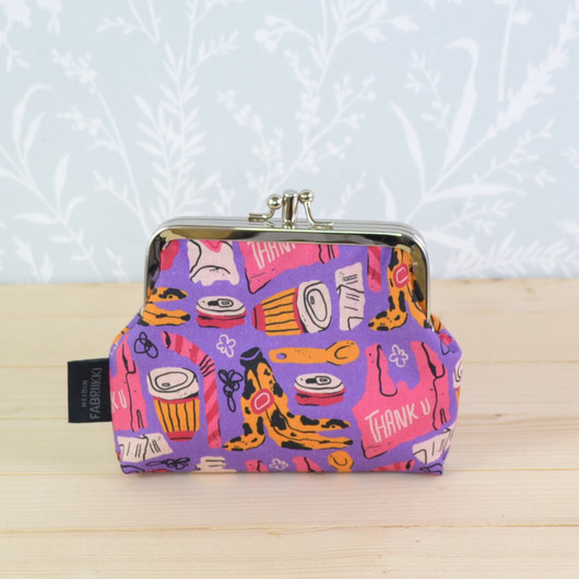 Roskat roskikseen kiitos -tuplakukkaro