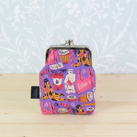 Roskat roskikseen kiitos -tuplakukkaro